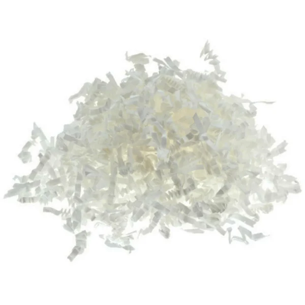 White Crinkle Cut Paper 40LB