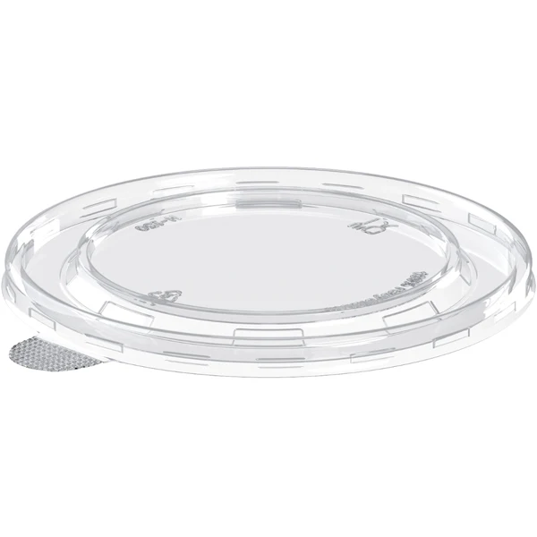 Dart - Clear Flat Vented Lid PP 6x50EA