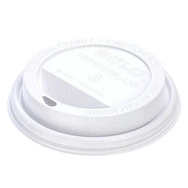 Solo - Tvr White Dome Lid 10-20OZ 10x100 PK