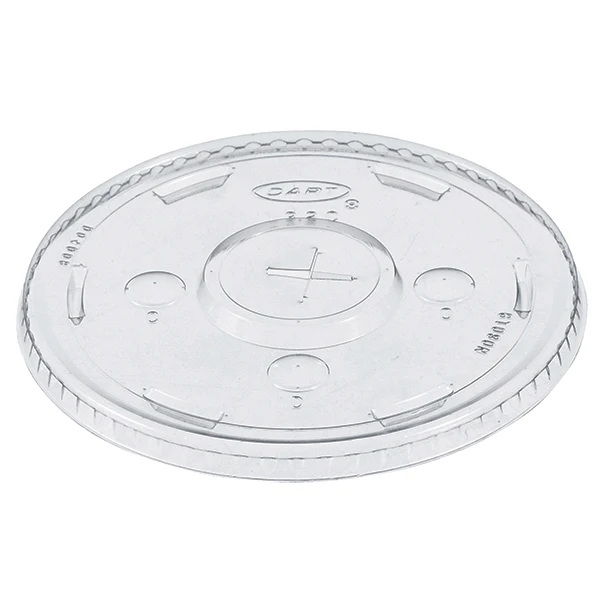 Dart - 32oz PET Straw-Slotted Lid 10x100 CT