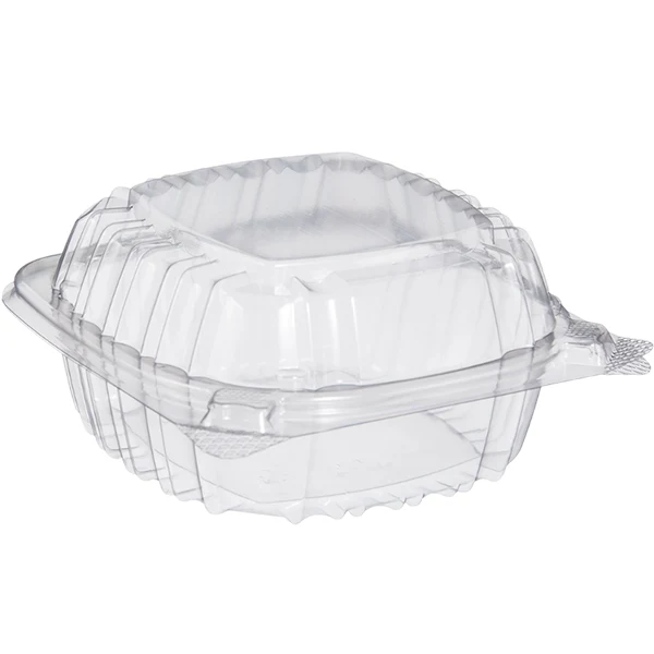 Dart - 6IN Clear Hinge Tray 500EA
