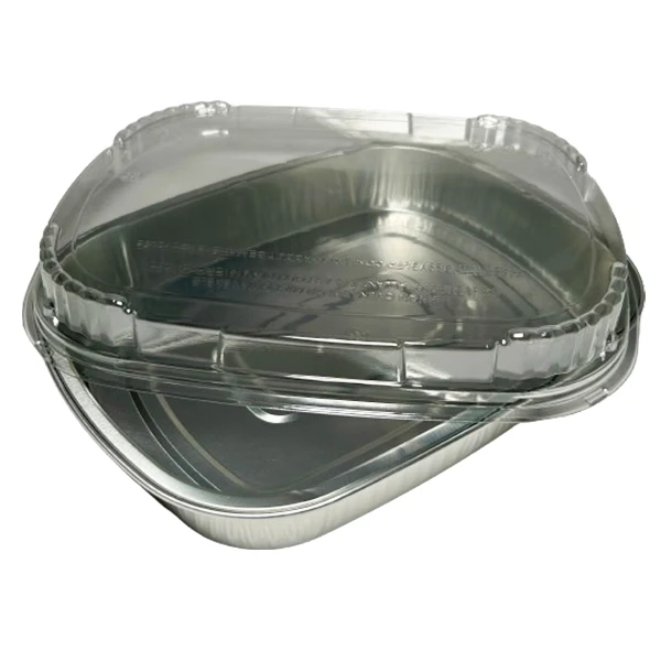 Titan - 72oz Silver Entree Container With Lid 2x25 PK