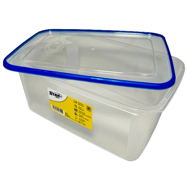 Titan - S-Large Short Rectangle Food Container 4.0L 24x EA