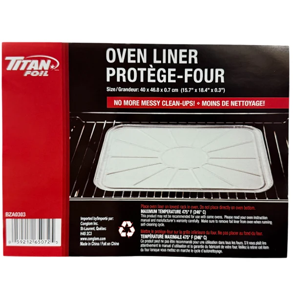 Titan - Ovenliners 50x1 Un