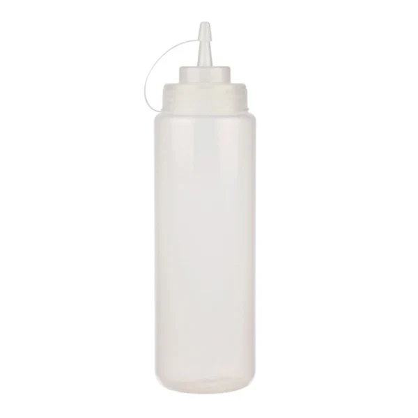 Resto - 12oz Clear Squeeze Bottle With Lid 36x1 EA