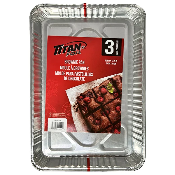 Titan - Foil Ultra Brownie Pan 24x3 PK