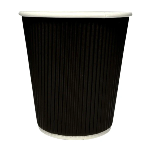 Maher Products - 10oz Black Ripple Wall Cup 20x25 CT