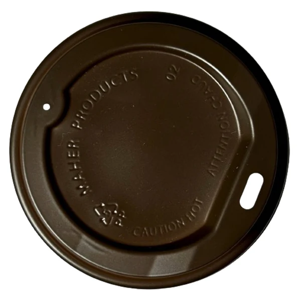 Maher Products - Dome Lids Brown 8-24OZ 50 PK