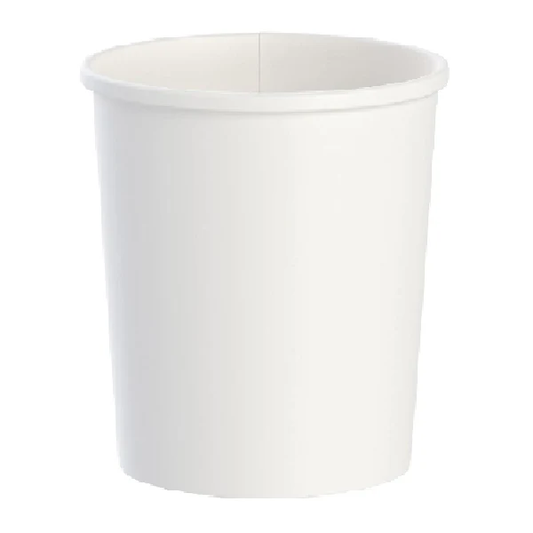 Maher - 32oz White Food Container Double Coated 25 PK
