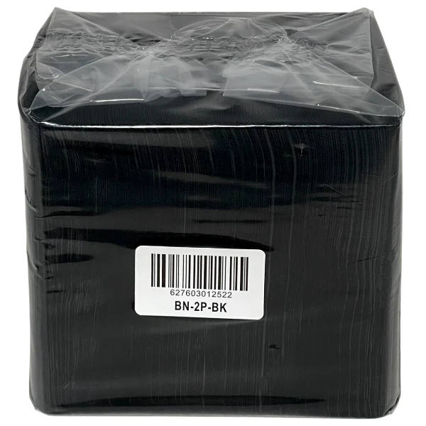 Maher - 2PLY Beverage Napkin Black 20x200 CT