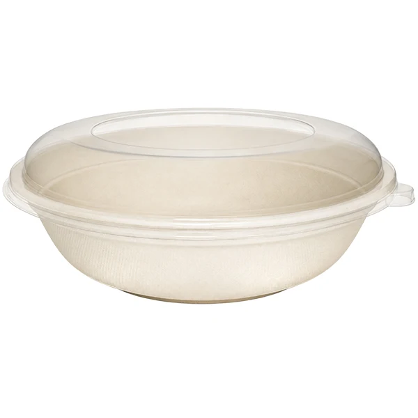 Maher - Round Bagasse Bowl 32OZ 50EA
