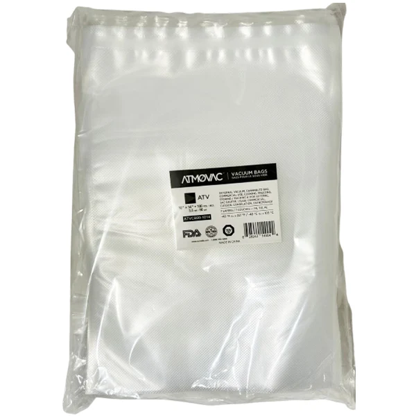 Atmovac - 10"x14" Channelled Vacuum Bags 100CT