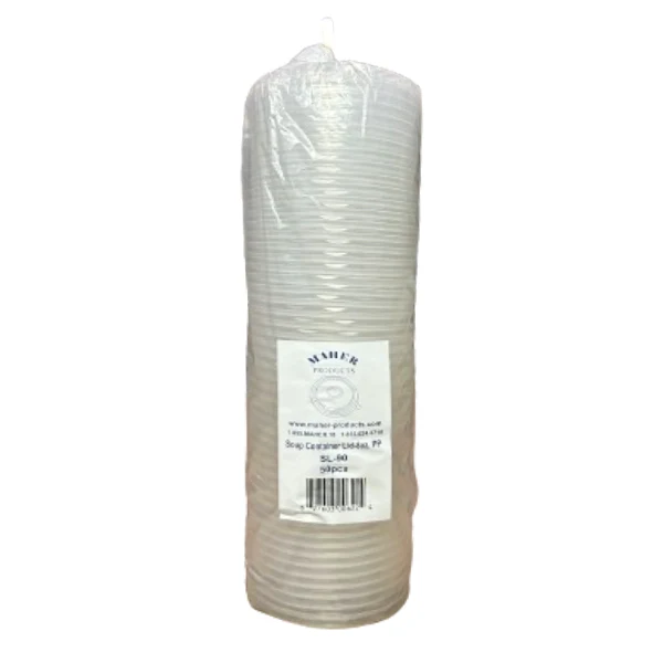 Maher - Soup Container Lid PP 8OZ 20x50 PK