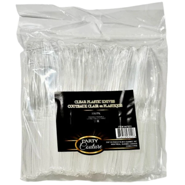 Madison - Clear Knives 100CT
