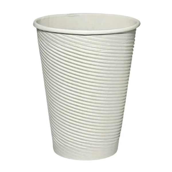 E2E - Foodpack 8OZ Insulated Single Ripple Hot Cup 20x50 PK