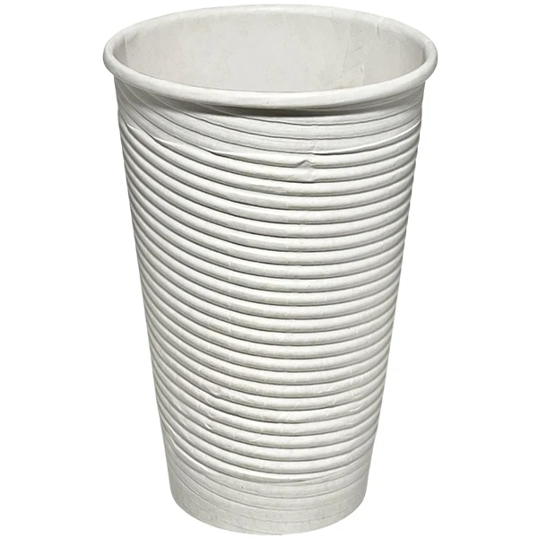 E2E - Foodpack 16OZ Insulated Single Ripple Hot Cup 20x50 PK