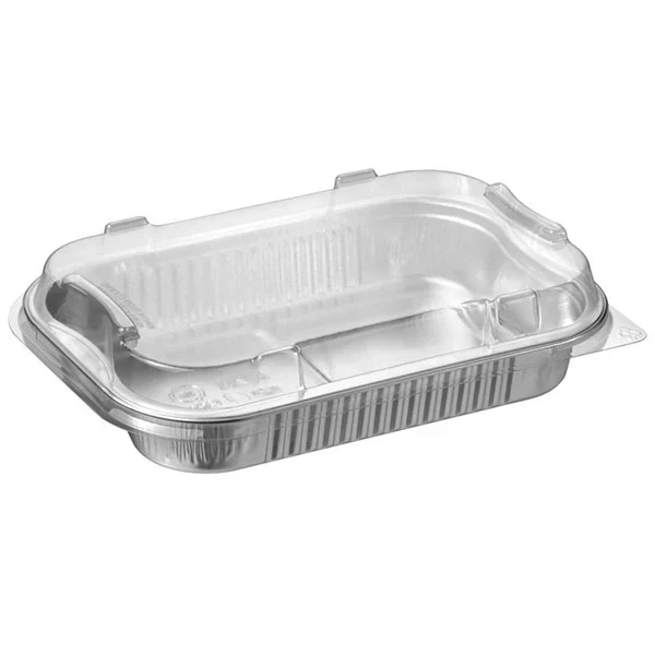 Talthi - Aluminum Rect Container W/Lid 750ML 12x15 EA