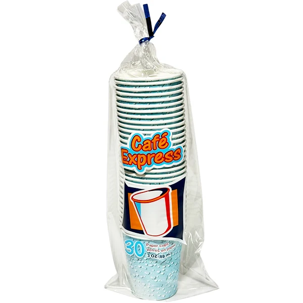 Cafe Express - 3OZ Paper Cups 36x30 PK