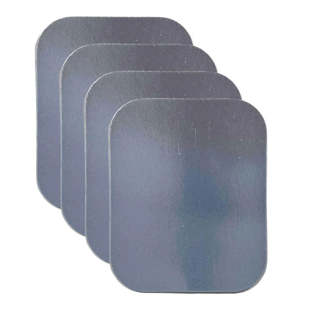 Rhino - 1lb Foil Laminated Board Lid - Paper - R-2100L — Case (8 x 125 CT)
