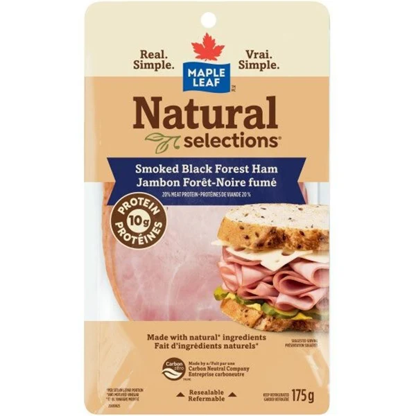 Maple Leaf - Natural Selection Black Forest Ham 175 GR