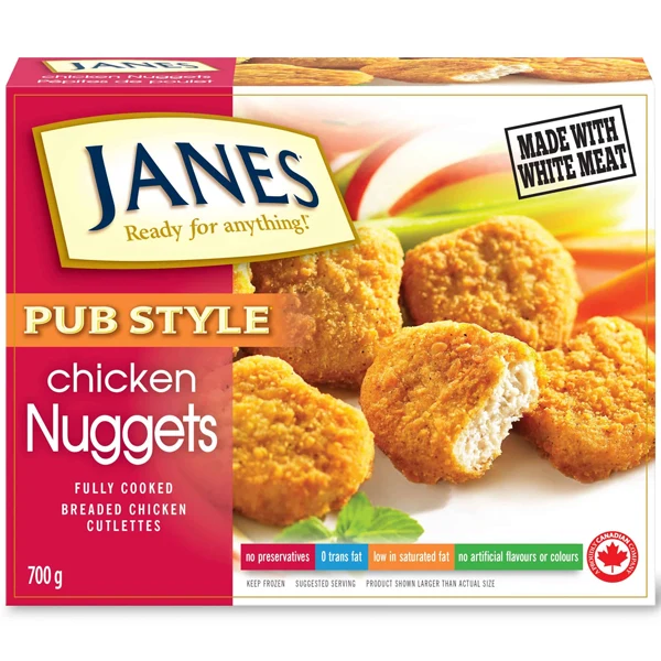 Janes - Pub Style Chicken Breast Nuggets 700GR