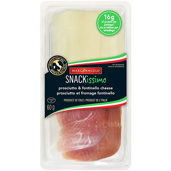 Marc Angelo - Snackissimo Proscuitto & Fontinello 60GR