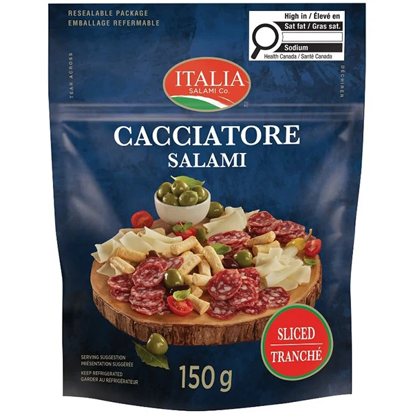Italia - Cacciatore Mild Sliced 150GR