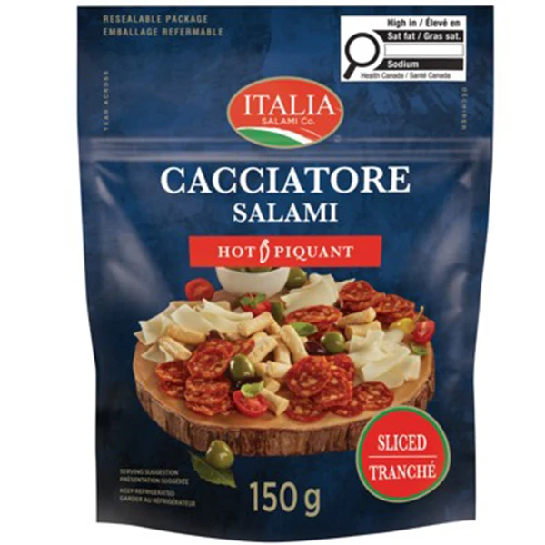 Italia - Cacciatore Hot Sliced 150GR