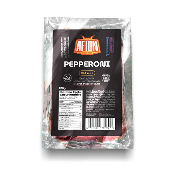 Afion - Pepperoni Mild (Sliced) 200GR
