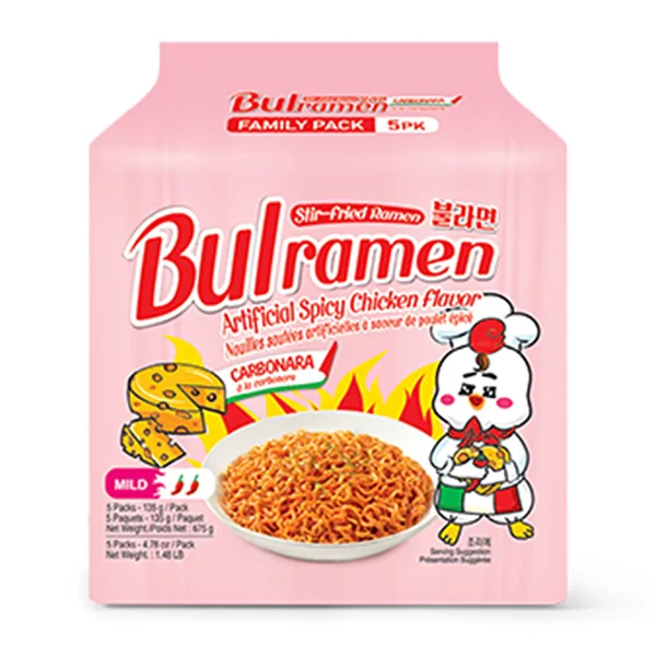 Bulramen - Spicy Chicken Carbonara 135GR