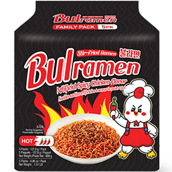 Bulramen - Spicy Chicken Soup 8x137.8 GR