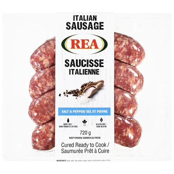 Rea - Frozen Mild Italian Sausages 720GR
