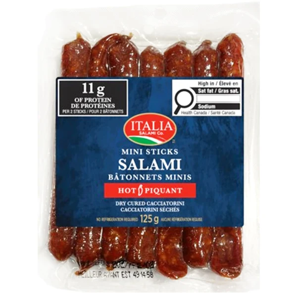 Italia - Cacciatorini Hot 125GR