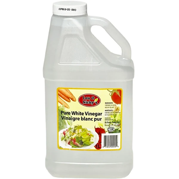 Lou And Nickys - Pure White Vinegar 12x1 LT