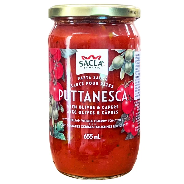 Sacla - Putanesca Pasta Sauce 655ML