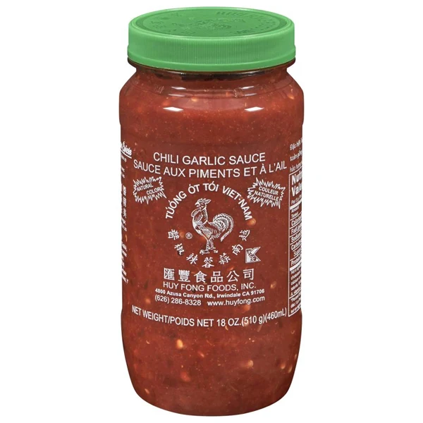 Huy Fong - Chili Garlic Sauce 12x18 OZ
