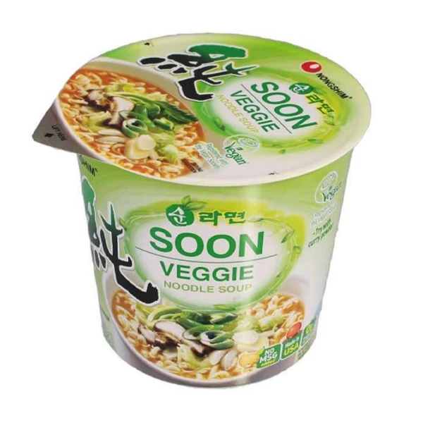 Nong Shim - Soon Veggie Cup Noodle 6x75 GR