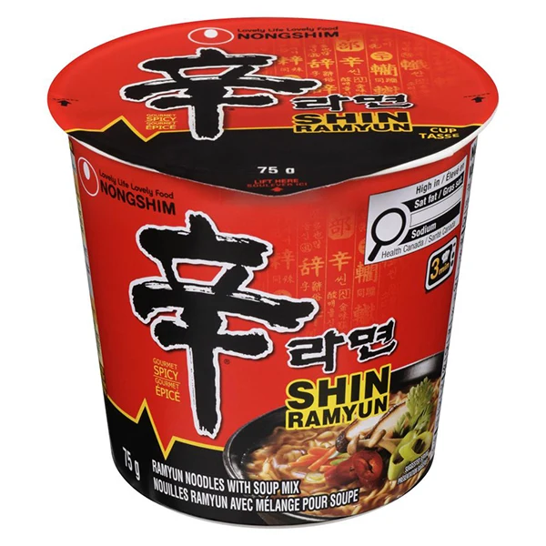 Nongshim - Shin Noodle Soup Cup 75GR