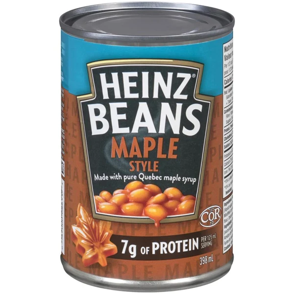 Heinz - Beans W/ Pure Quebec Maple Syrup 398ML
