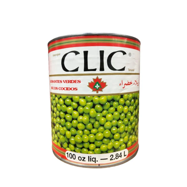 Clic - Green Peas Cooked Dry 100OZ