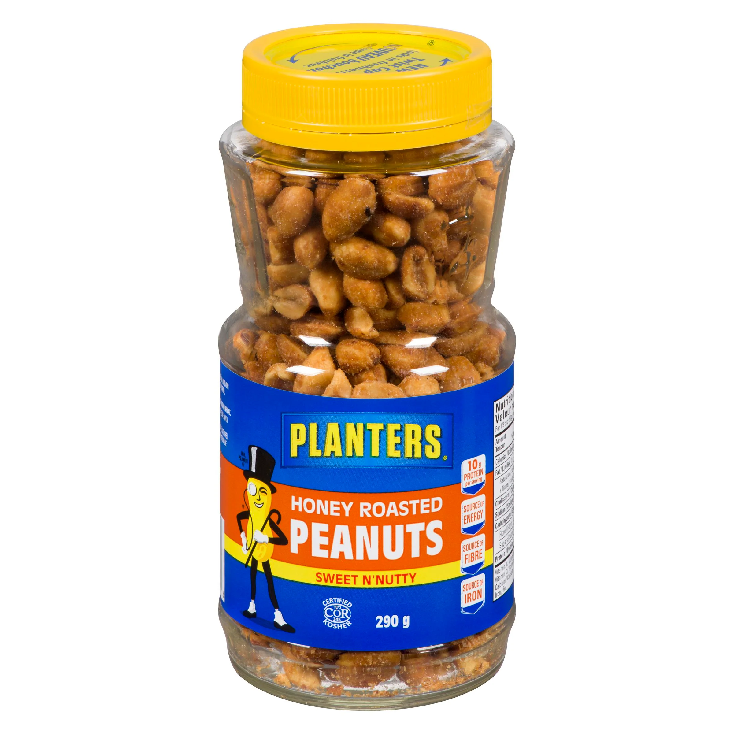 Planters - Peanuts Honey Roasted 290GR