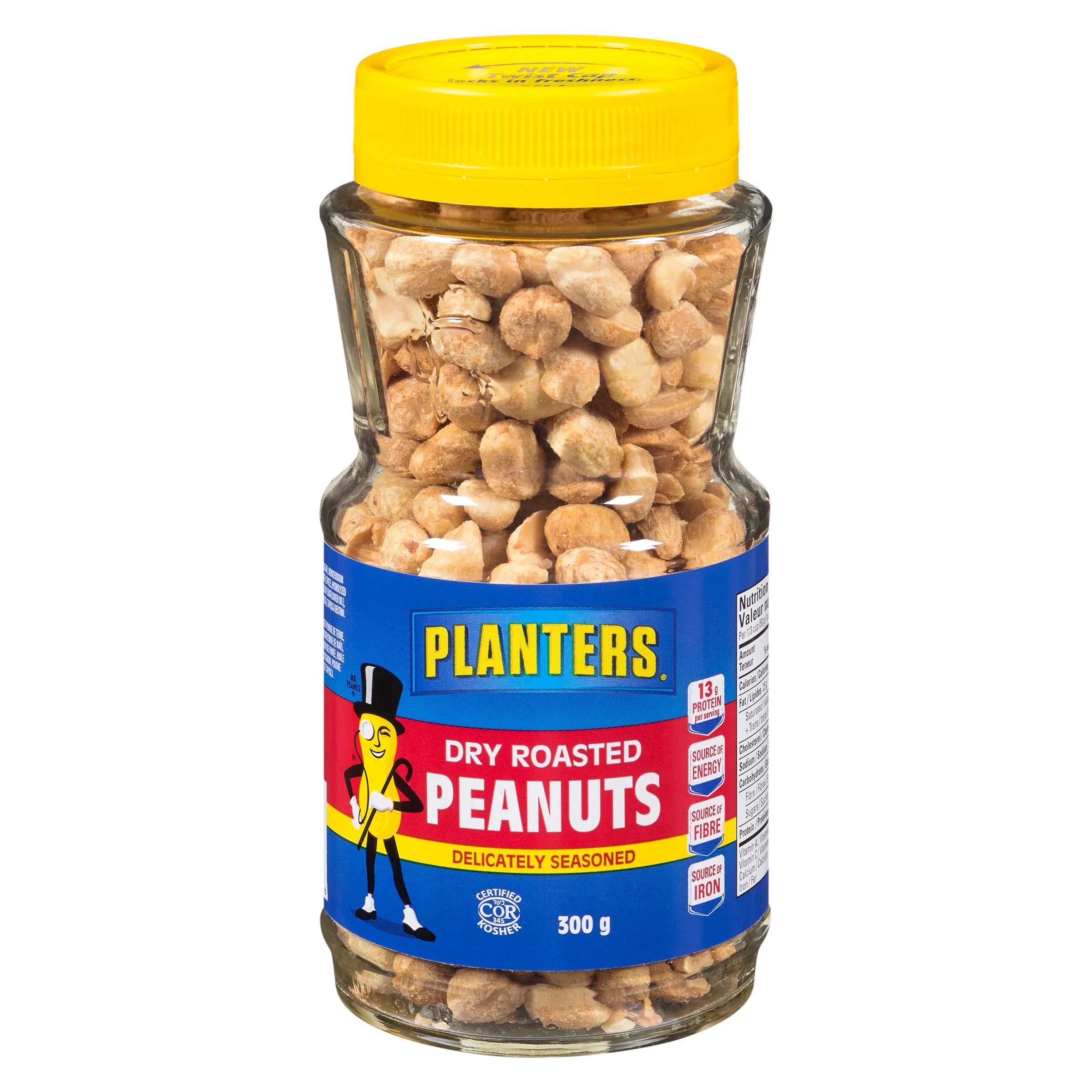 Planters - Peanuts Seasoned Dry Roasted 300GR