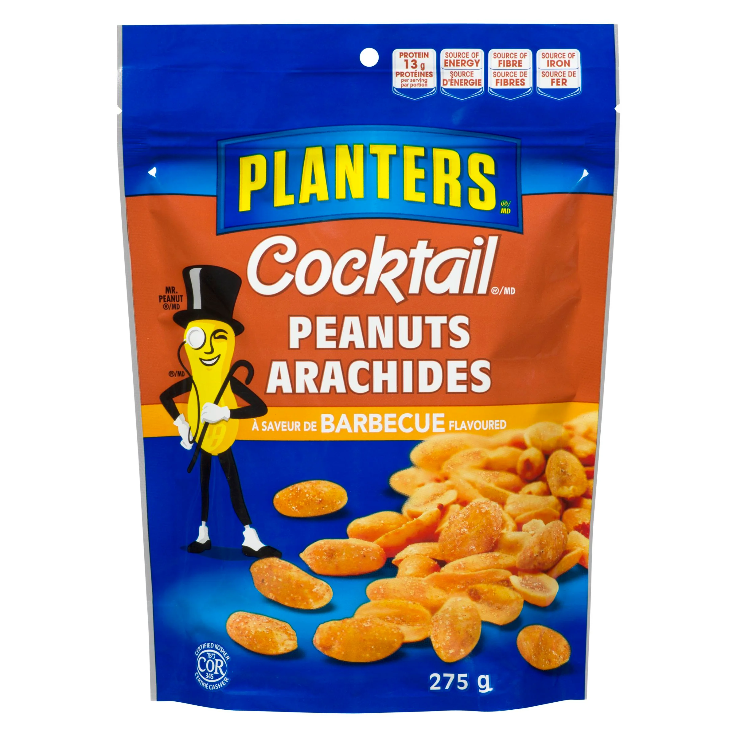 Planters - Peanuts BBQ 275GR