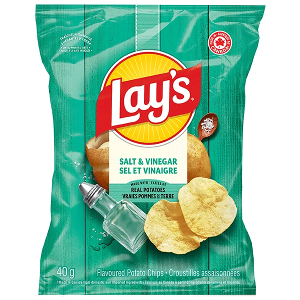 Lays - Salt Vinegar 40x40GR