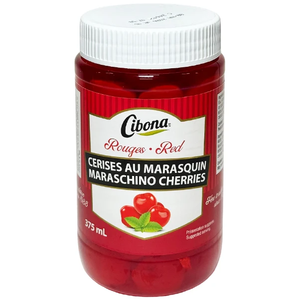 Cibona - Red Maraschino Cherries 375ML