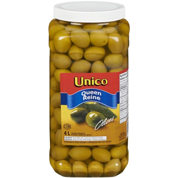 Unico - Whole Queen Olives 4LT