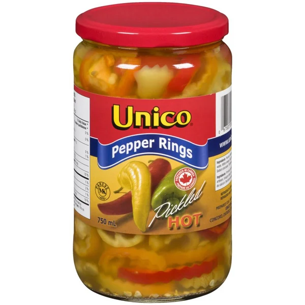 Unico - Hot Pepper Rings 750ML