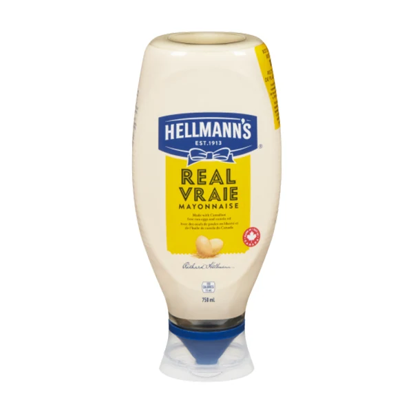 Hellmanns - Real Big Squeeze Mayonnaise 750ML