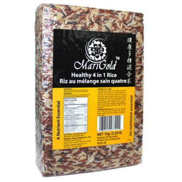 Marigold - Cargo Rice Healthy Four Mix 1KG
