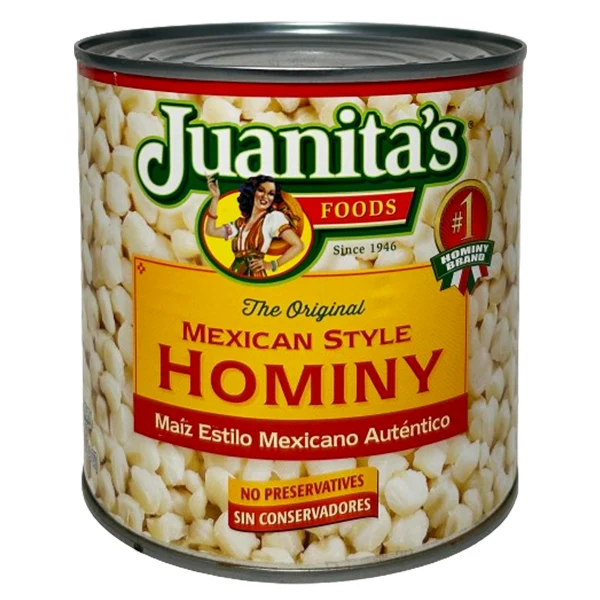 Juanitas - Mexican Hominy 709 GR